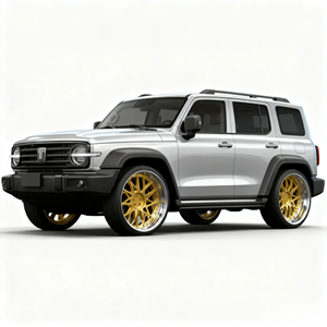 عجلات سبائك مقعرة من الكروم مكونة من قطعتين أو ثلاث قطع مقاس 22 و24 و26 بوصة، جنوط كروم 26 بوصة بتصميم فورجياتو - Product Image 4