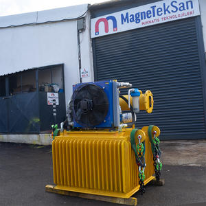 Pièces de fonderie RCDF, électro-aimant suspendu, séparateur de fer à gradient élevé de 17 kW, distance de levage de 500 mm pour l'exploitation minière du charbon - Product Image 5