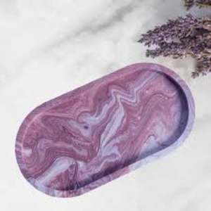 Nueva bandeja de servicio de resina de diseño hecho a mano de una sola pieza con calidad y material extra premium a un precio asequible - Product Image 4