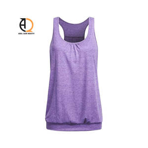 Débardeurs pour femmes, hauts sans manches, débardeurs unis, chemises de sport pour femmes - Product Image 6