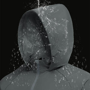 Veste de randonnée imperméable respirante écologique flexible et réglable avec capuche - Product Image 5