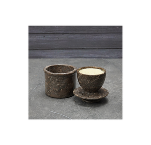 Fabricante indio hecho a mano de mármol blanco caja de mantequilla restaurante queso herramientas caja de mantequilla con precio bajo - Product Image 4