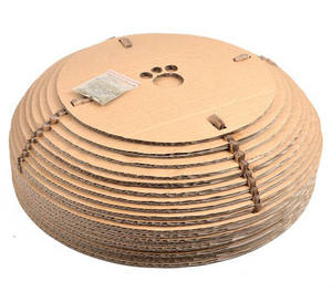 Tiragraffi per Gatti Personalizzabile Vari Stili Materiale Cartaceo Supporto FBA - Product Image 2