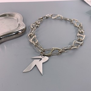 Fenyi kalung hip-hop modis pria dan wanita, perhiasan grosir retro huruf unik kelas atas trendi hadiah pesta aksesoris - Product Image 2