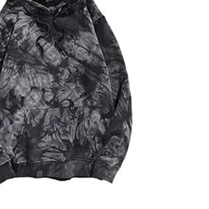 Pull-over à capuche unisexe avec logo personnalisé en gros 100% coton Tie-Dyed Plus Size Logo personnalisé Blank Plain Design pour hommes Hiver - Product Image 6