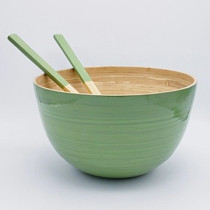 Cuenco de bambú alto, vajilla natural, decoración de presentación de comida atractiva, productos vietnamitas al por mayor ecológicos - Product Image 4