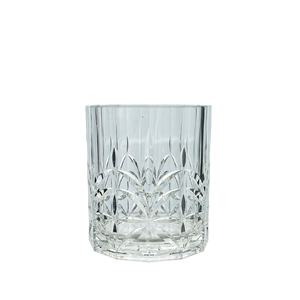 Verre à whisky en plastique vintage à coupe cristalline incassable de 13 oz pour les fêtes - Product Image 1