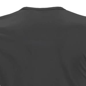 T-shirt de sport personnalisé bicolore pour homme, noir et blanc, pour l'entraînement en salle de sport, tissu respirant et à séchage rapide - Product Image 4