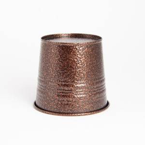 Wholesale Modern Metal Antique Green Galvanized Glam <b>Planter</b> Good Quality <b>Flower</b> <b>Pots</b> <b>Planters</b> for Home Garden Decor Made India - Product Image 1