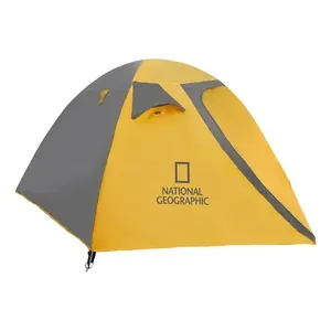 Carpa de Camping Nat Geo Ottawa II para 2 Personas, Gris con Amarillo, Modelo CNG203 - Product Image 2