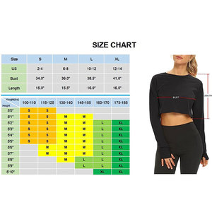 Top de yoga sólido ajustado de manga larga para mujer, ropa deportiva de secado rápido para entrenamientos en clima frío y ropa de gimnasio - Product Image 6