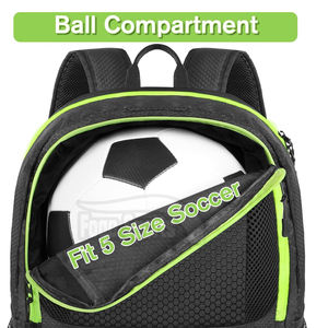 กระเป๋าฟุตบอลแบบปรับแต่งได้กระเป๋าฟุตบอลแบบแห้งเร็วระบายอากาศ - Product Image 3