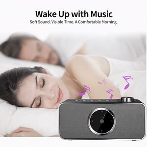 El <span class=keywords><strong>Mejor</strong></span> Sistema de Audio Inalámbrico de Alta <span class=keywords><strong>Fidelidad</strong></span> con <span class=keywords><strong>Sonido</strong></span> Envolvente para el Hogar, V5.3 Premium, Reloj Metálico, Duración de la Batería de 5 a 10 Horas - Product Image 2