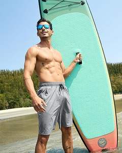 Maillot de bain pour homme Short de bain à séchage rapide avec poches zippées Maillot de bain pour homme - Product Image 1