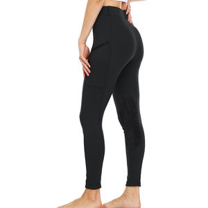 Ladies Horse Riding Tight Jodhpurs Silicone Grip Legging Women Equestrian Full Seat Silicone Legging - Product Image 3