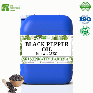 น้ำมันหอมระเหยสำหรับทำสบู่นวดหนังศีรษะและร่างกายน้ำมันพริกไทยดำเกรดพรีเมี่ยมจากธรรมชาติ100% จำนวนมาก - Product Image 4