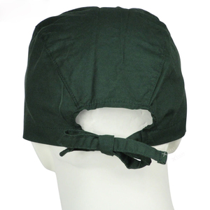 Hot Selling Cartoon Style Nurse Working Hat for Unisex Nurses Tie <b>Back</b> Design 100% Polyester <b>Canvas</b> Scrub Uniform Caps Hospital - Product Image 4
