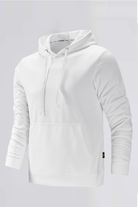 เสื้อฮู้ดแขนยาวสำหรับผู้ชายทรงเข้ารูปสวมใส่สบายมีหลายขนาด - Product Image 3