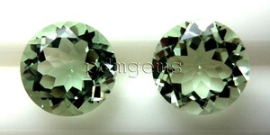 Améthyste verte pierre précieuse semi-précieuse coussin ovale forme ronde mélange pierre personnalisée à la main bijoux à bricoler soi-même pierre naturelle améthyste - Product Image 4