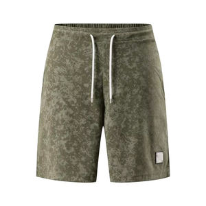Short de course personnalisé pour hommes en polyester, style vintage, imprimé délavé à l'acide, avec des couleurs de dimensionnement personnalisées - Product Image 4