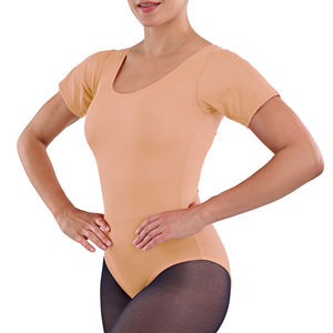 Ensemble de justaucorps à manches courtes pour femmes, 3 pièces, vêtements de danse d'entraînement - Product Image 2