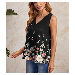 Débardeur de sport imprimé à bas prix pour femme, vêtement d'entraînement, de course, de Fitness, de gymnastique - Product Image 3