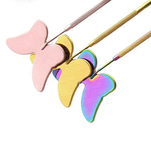 Miroir à cils cosmétique réglable au prix d'usine, personnalisé, simple, ultra-clair, à fixation murale en acier inoxydable - Product Image 4