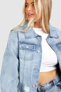 Veste en jean d'hiver pour femme, nouvelle collection, tendance, tricotée et respirante, vente en gros - Product Image 3