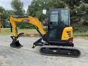 Mira La miniexcavadora 2021 SANY SY35U - Product Image 6