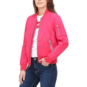 Último diseño 100% poliéster hecho adultos chaqueta bomber impermeable al por mayor chaqueta bomber - Product Image 3
