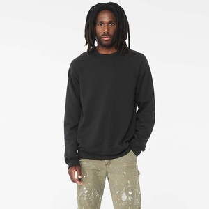 Bella Canvas Sweatshirts raglan unisexes en molleton à manches longues - Product Image 4