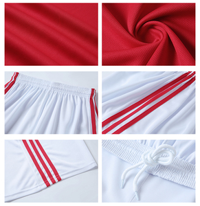 Uniforme de fútbol personalizado para adultos, 100% poliéster, impermeable, de secado rápido, con logotipo de impresión personalizado, kit deportivo de Nueva Jersey - Product Image 6