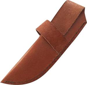 Couteau de chasse Bushcraft en acier à haute teneur en carbone Netteté du rasoir Conception équilibrée Matériaux de haute qualité Poignée en corne Cuir Produit OEM - Product Image 3