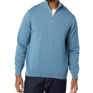 Sudadera Premium con media cremallera para hombre, suave, duradera y perfecta para atuendos informales y atléticos, servicio OEM de alta calidad - Product Image 3