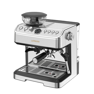 Lepresso เครื่องชงกาแฟเอสเพรสโซแบบคู่พร้อมฟังก์ชั่นเครื่องบดทรงกรวยและเรือกลไฟความจุของถังน้ำ2.8L พลังงานความร้อน2300วัตต์ - Product Image 3