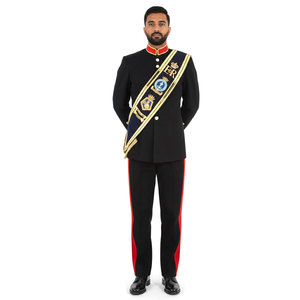 Banda de trompetistas bordada a mano, proveedores de bandas de trompetistas personalizadas. - Product Image 1
