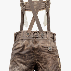2025 Custom Design <b>Women</b> Bavarian <b>Lederhosen</b> Wholesale Best Supplier Solid Color Men Bavarian Made By sky High international - Product Image 6
