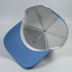 Fabricante ODM, Diseño de Logotipo Bordado Plano Personalizado para Ropa Deportiva Unisex, Gorra de Béisbol/Golf Estructurada de 5 Paneles con Marco y Dos Tonos - Product Image 5