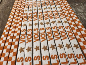 Correa de monedero personalizada hecha a mano con cuentas del día del juego correa de cuentas de semillas de Texas de lujo para bolsos cruzados y monedero de hombro - Product Image 4