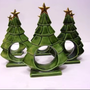 Porte-serviettes de Noël, décoration de table festive pour les maisons, les restaurants, les cafés et les célébrations de vacances, décoration de table - Product Image 1