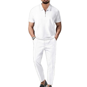 Nuevo Conjunto de Dos Piezas de Polo y Pantalón Casual de Verano para Hombre, Talla Grande, Estilo Urbano, Gran Venta 2026 - Product Image 6