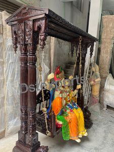 Sankheda แกว่งเวทีมุสลิม walima ตกแต่งเวทีด้วยกำไลข้อมือ jhula ตกแต่งเวทีตกแต่งสหรัฐอเมริกา - Product Image 6