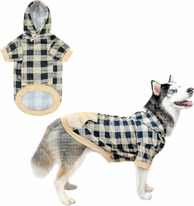 Small <b>Dog</b> Winter Hooded Vest Best Fleece Pullover <b>Dog</b> Hoodie with Camo Design Cotton Pet Clothes for Spring Season - Product Image 5