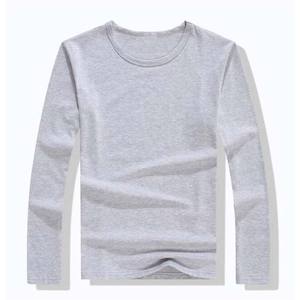 2024 superventas camisetas de algodón con logotipo personalizado de alta calidad para hombres, manga larga transpirable y precio al por mayor - Product Image 6