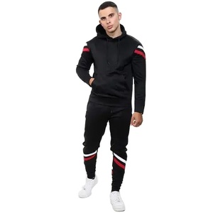 Ropa deportiva de calidad superior, chándales de entrenamiento físico para gimnasio, conjunto de dos piezas para hombre, chándales informales de nuevo estilo para hombre - Product Image 1