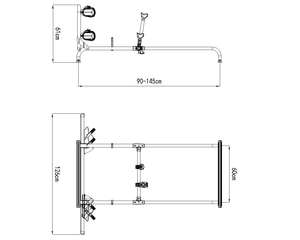 Porte-vélos électrique RV robuste <span class=keywords><strong>pour</strong></span> <span class=keywords><strong>camping</strong></span>-cars - Product Image 4