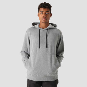 Nueva Sudadera con Capucha Oversize de Algodón Grueso para Hombre 2026, Estilo Boxy con Hombros Caídos y Mezcla de Algodón - Product Image 1