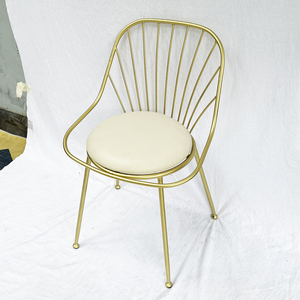 Chaise contemporaine rembourrée en bronze GCF093 pour bureau à domicile et salle à manger – Mobilier de maison confortablement conçu - Product Image 5