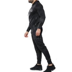 Survêtement de gymnastique pour hommes de la meilleure qualité Vêtements de fitness d'hiver Dernière conception avec motif solide Matériau respirant Fabriqué dans le meilleur matériau - Product Image 5
