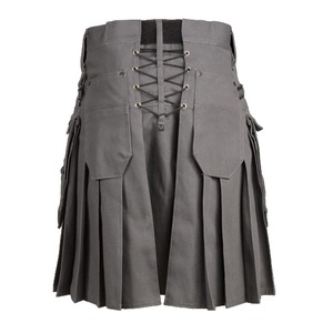 Nouveau kilt écossais traditionnel de haute qualité personnalisable pour hommes avec ceinture à carreaux tartan - Product Image 2